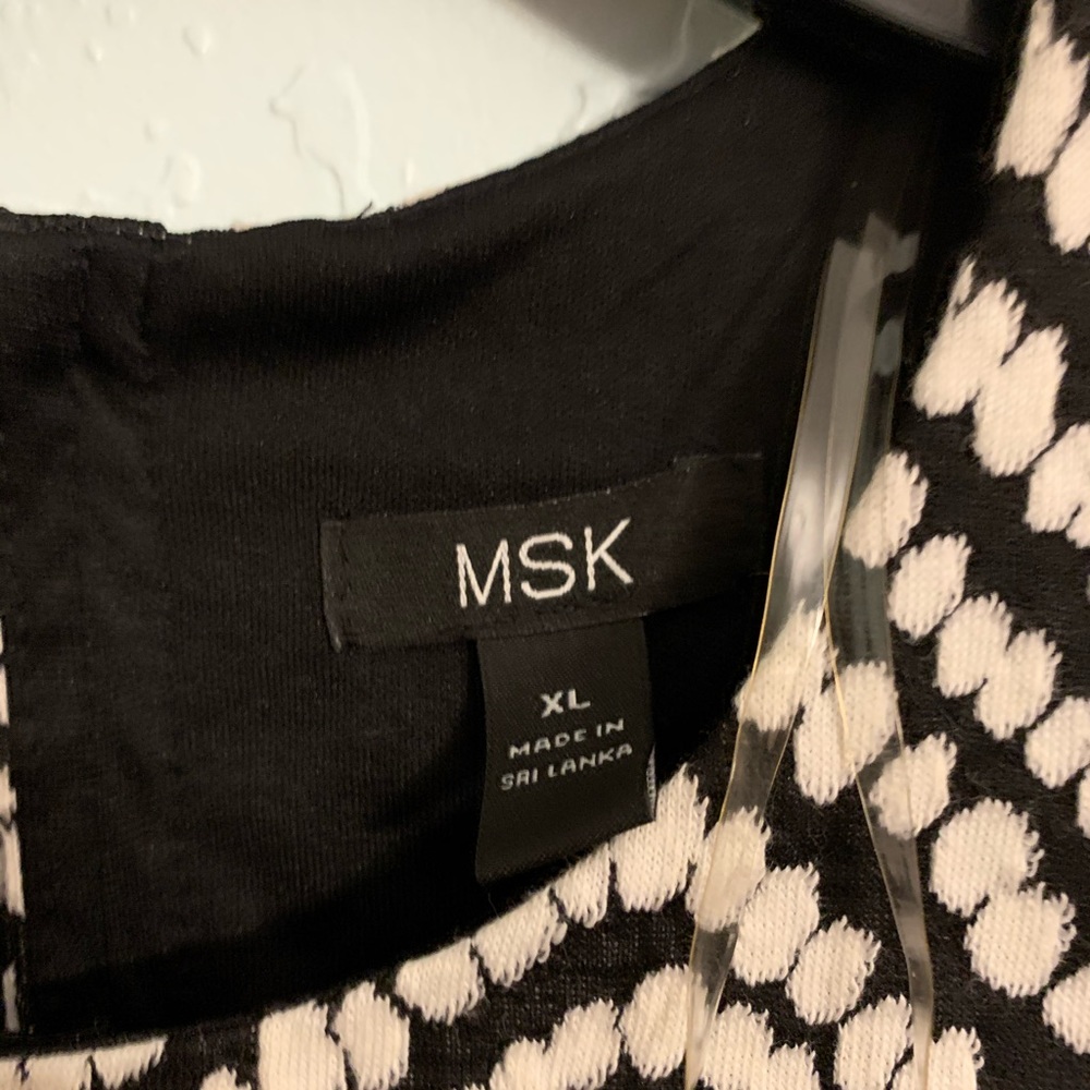 MSK designer dress.  XL